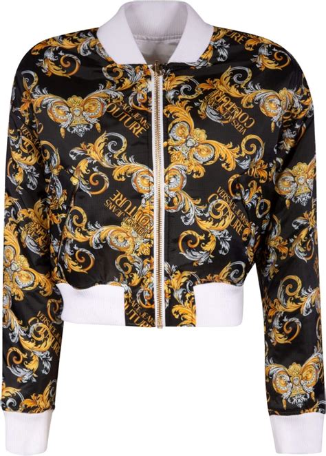 versace jeansjacke damen|Luxus Jeansjacken Damen .